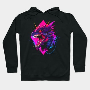 Synthwave Dragon Hoodie